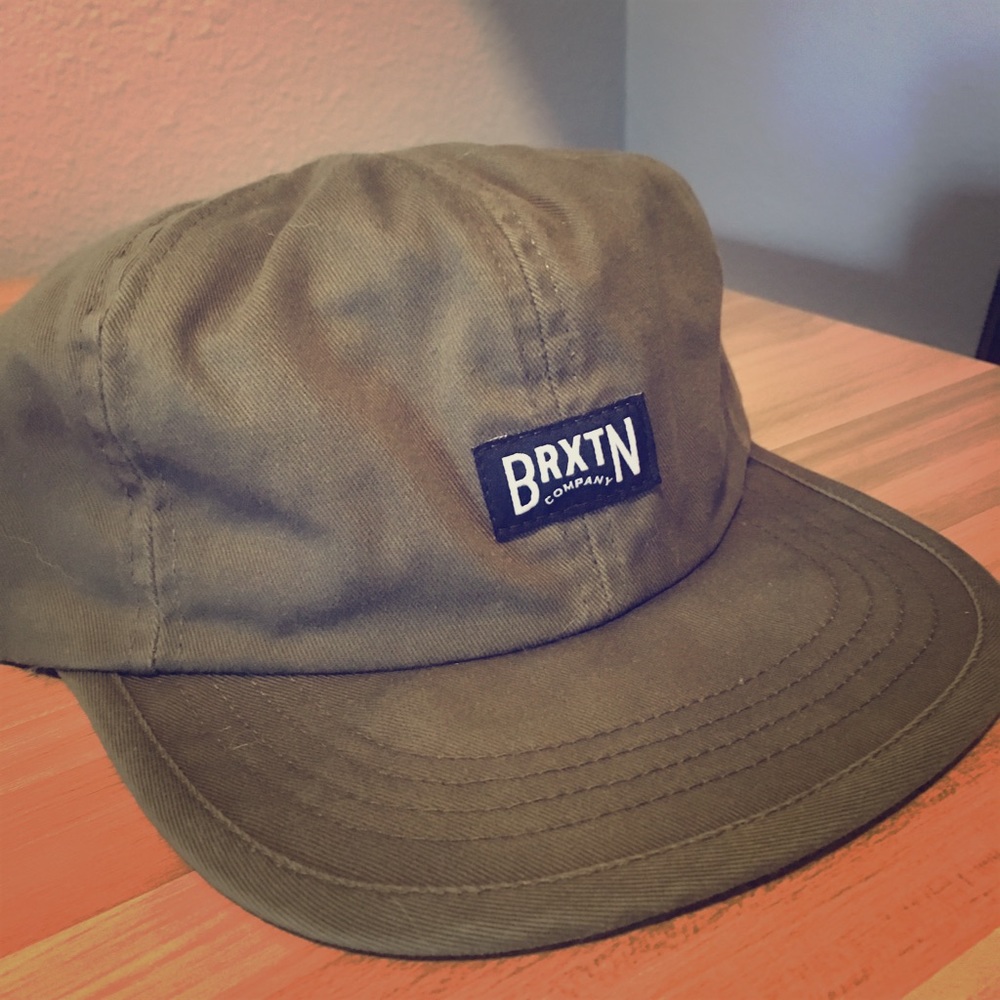 Brixton camp hat olive green